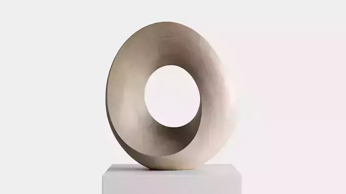 Abstract sculpture by Mari-Ruth Oda 3D model