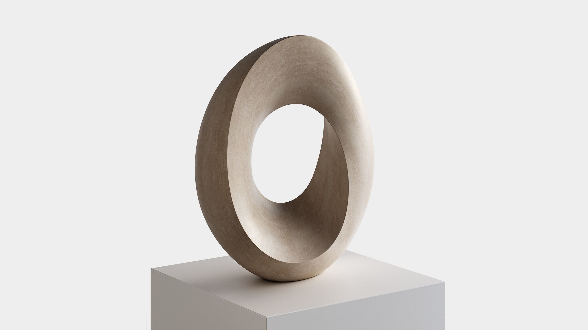 Abstract sculpture by Mari-Ruth Oda 3D model_1