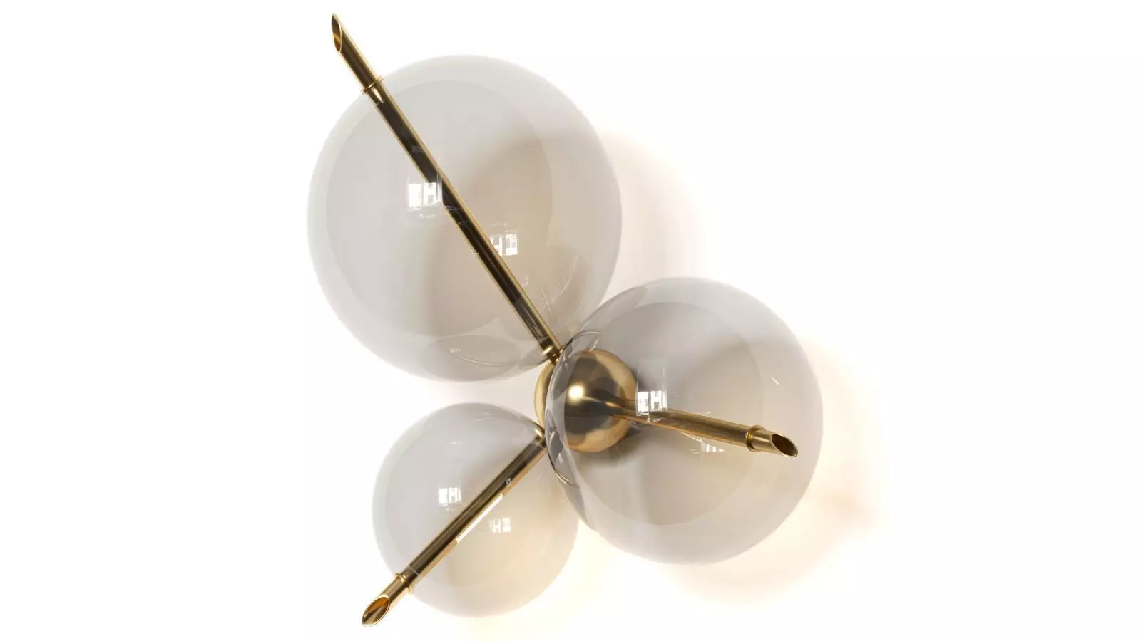 Silvio Mondino Chemistry Lune Wall Lamp 3D model