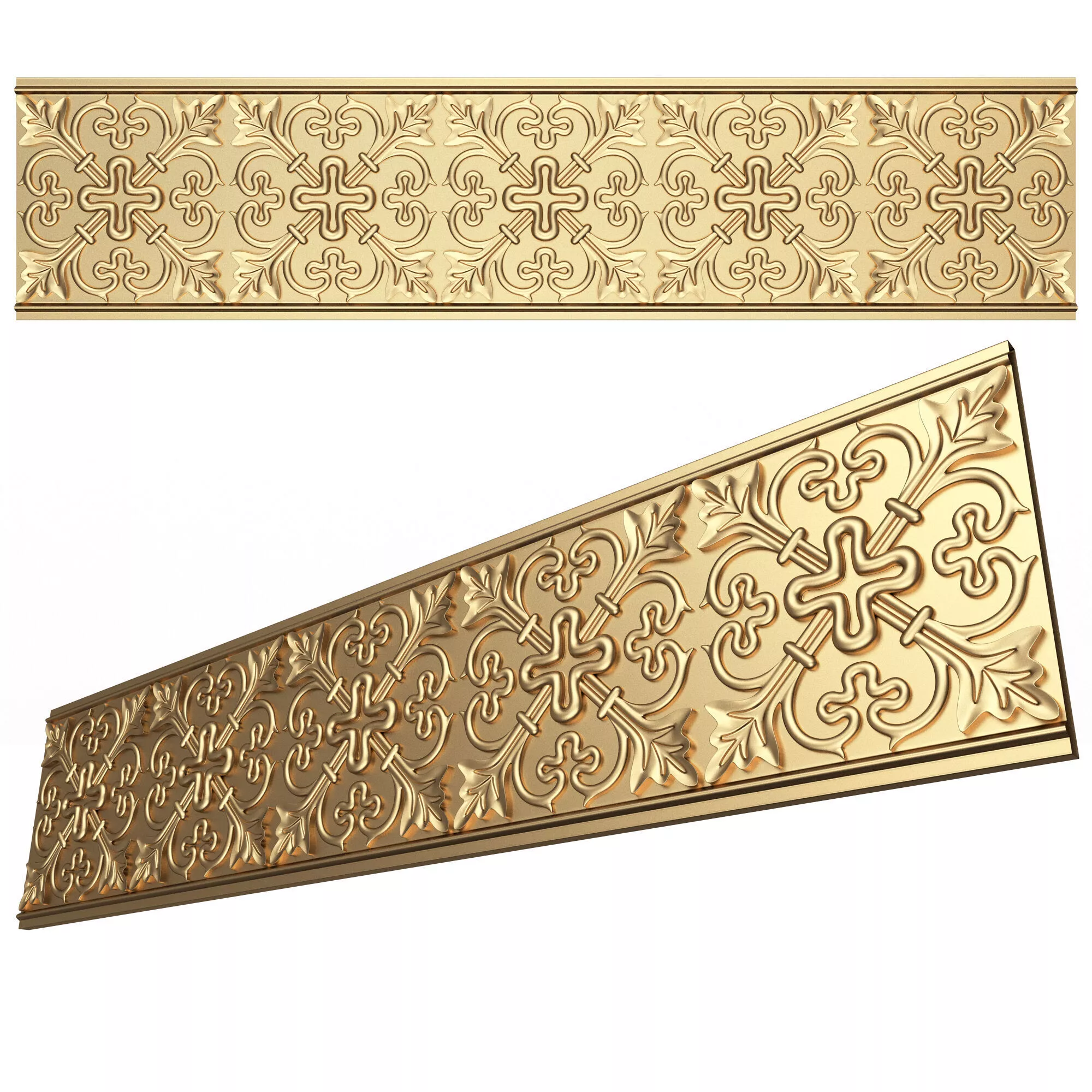 Ornament Element Molding 05 Low-poly 3D model