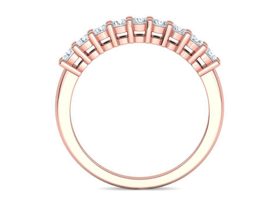 9 Stone Eternity Ring Diamond Band 3dmodel 3D print model_27