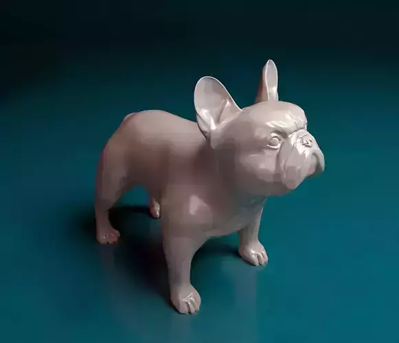 French Bulldog 3D print model