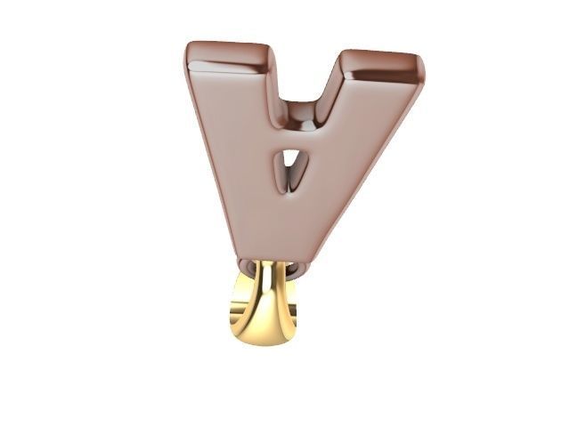 a Alphabet pendant stl verified 3D print model_6