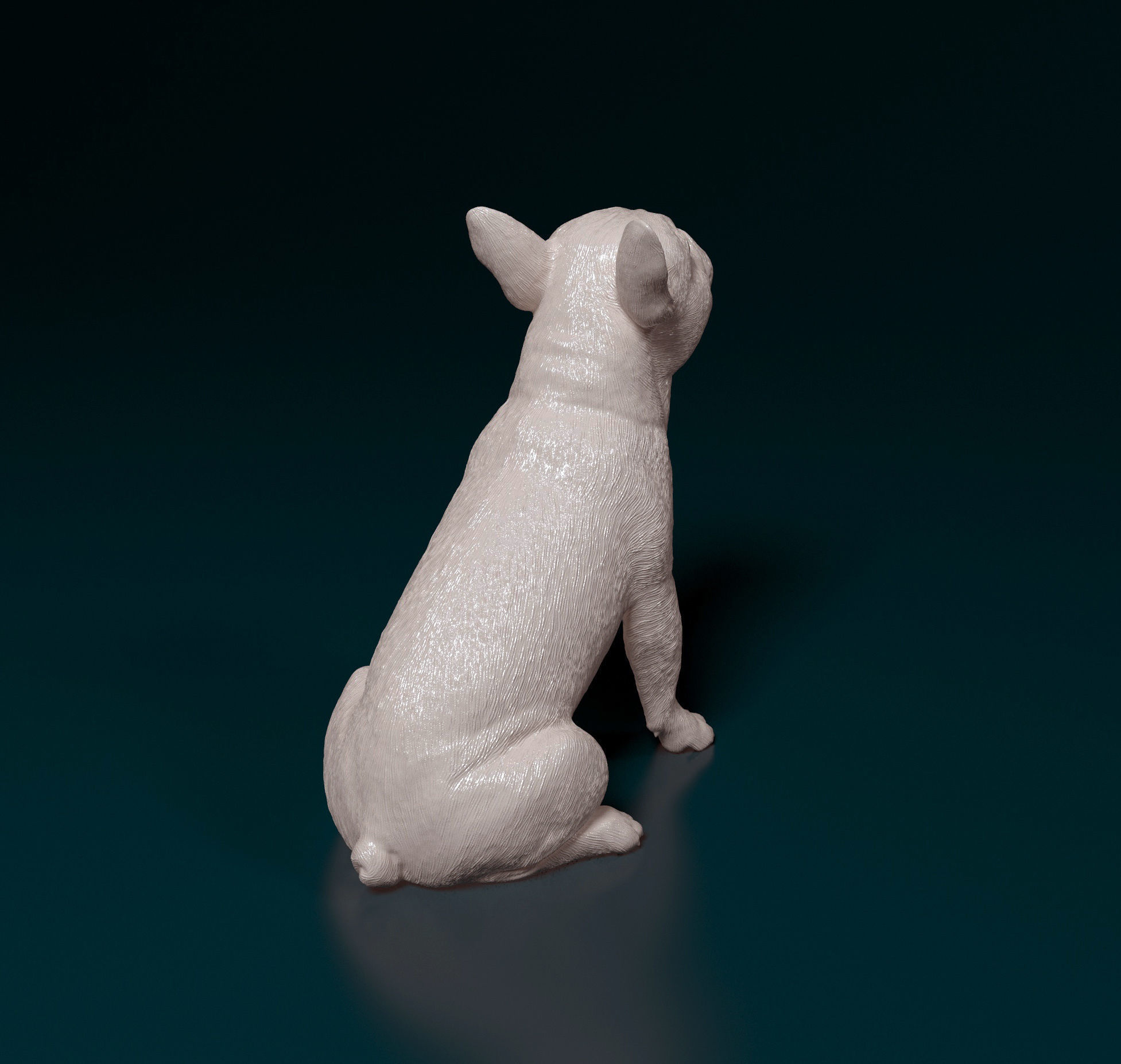 French Bulldog 3D print model_4