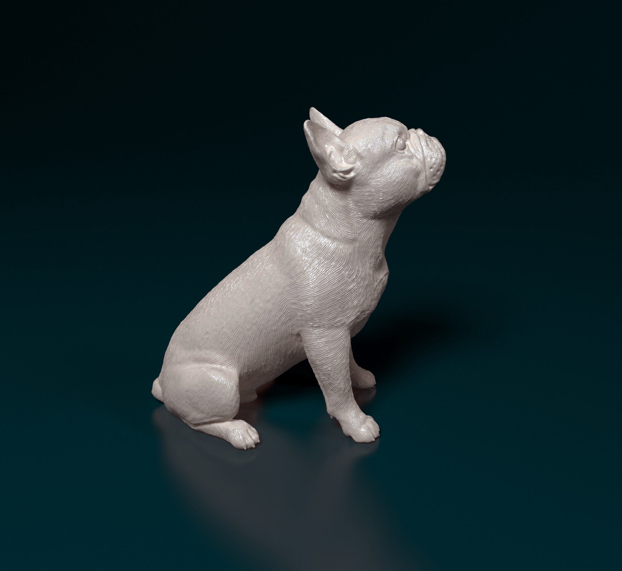 French Bulldog 3D print model_2