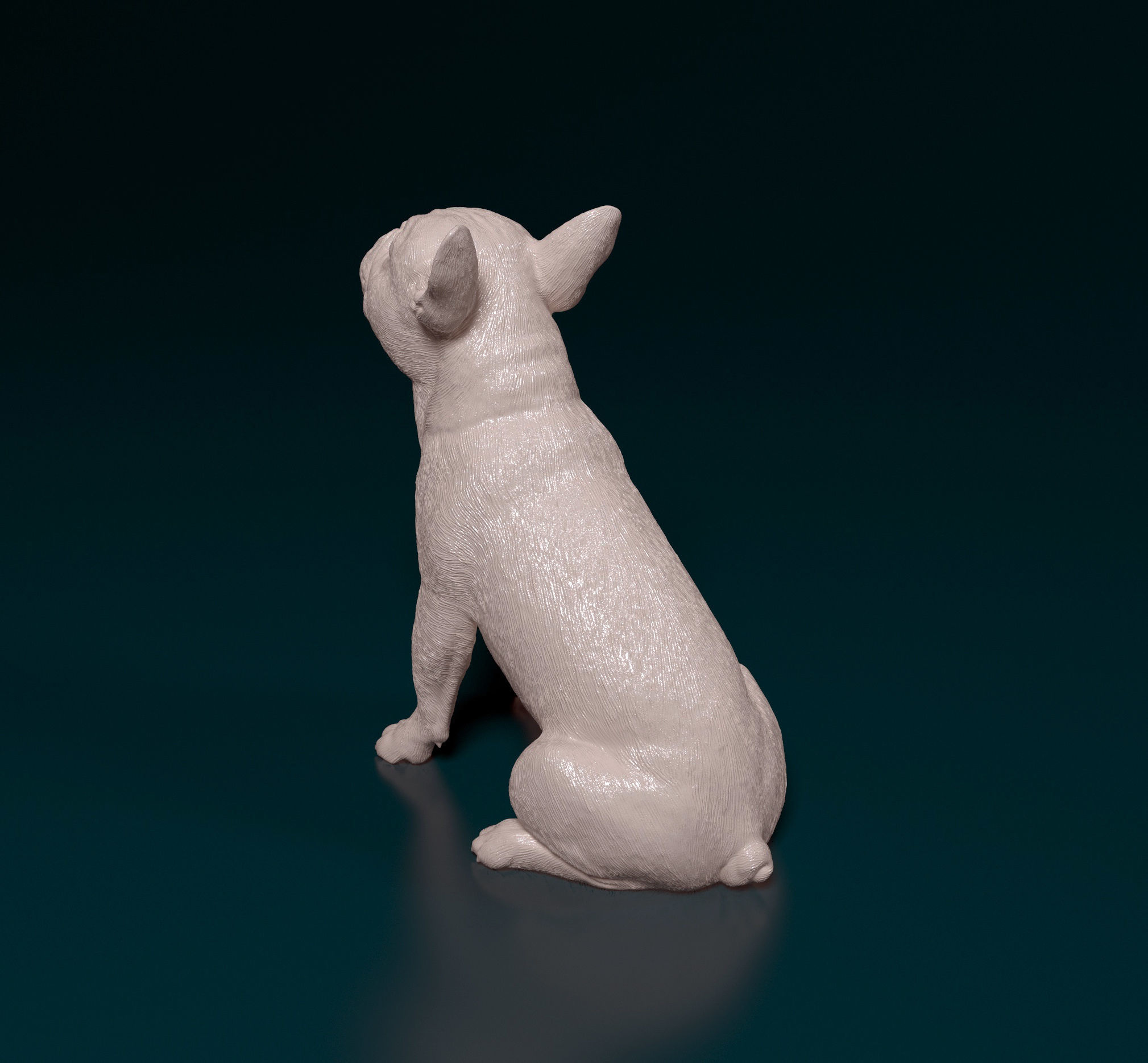 French Bulldog 3D print model_7