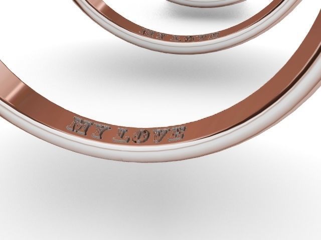 14 engraved wedding band stl verified  3D print model_8