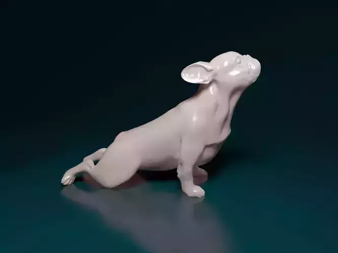 French Bulldog 3D print model