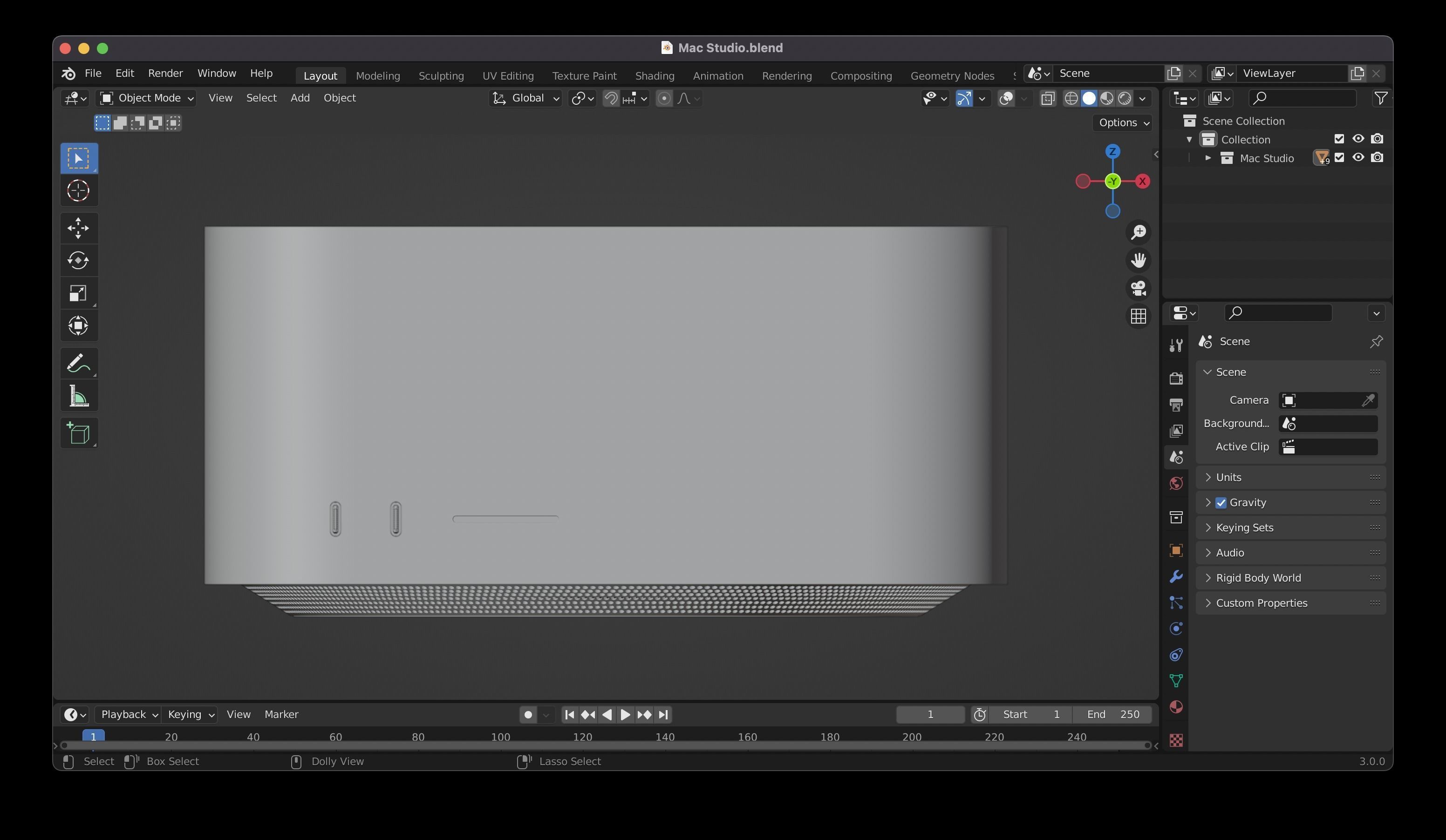 Apple Mac Studio - 3D model 3D model_4