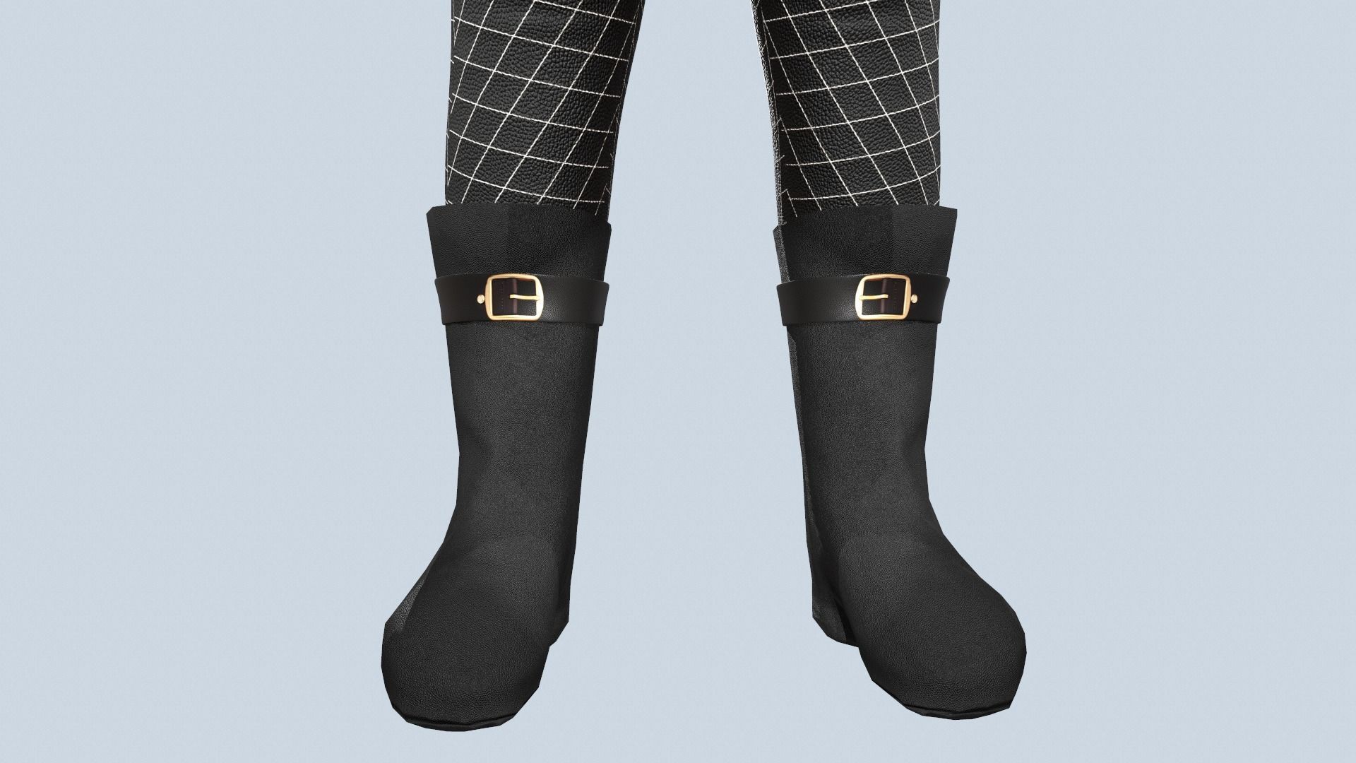 Elf Merchant Low-poly 3D model_8