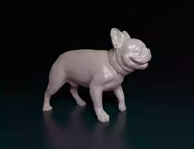 French Bulldog 3D print model
