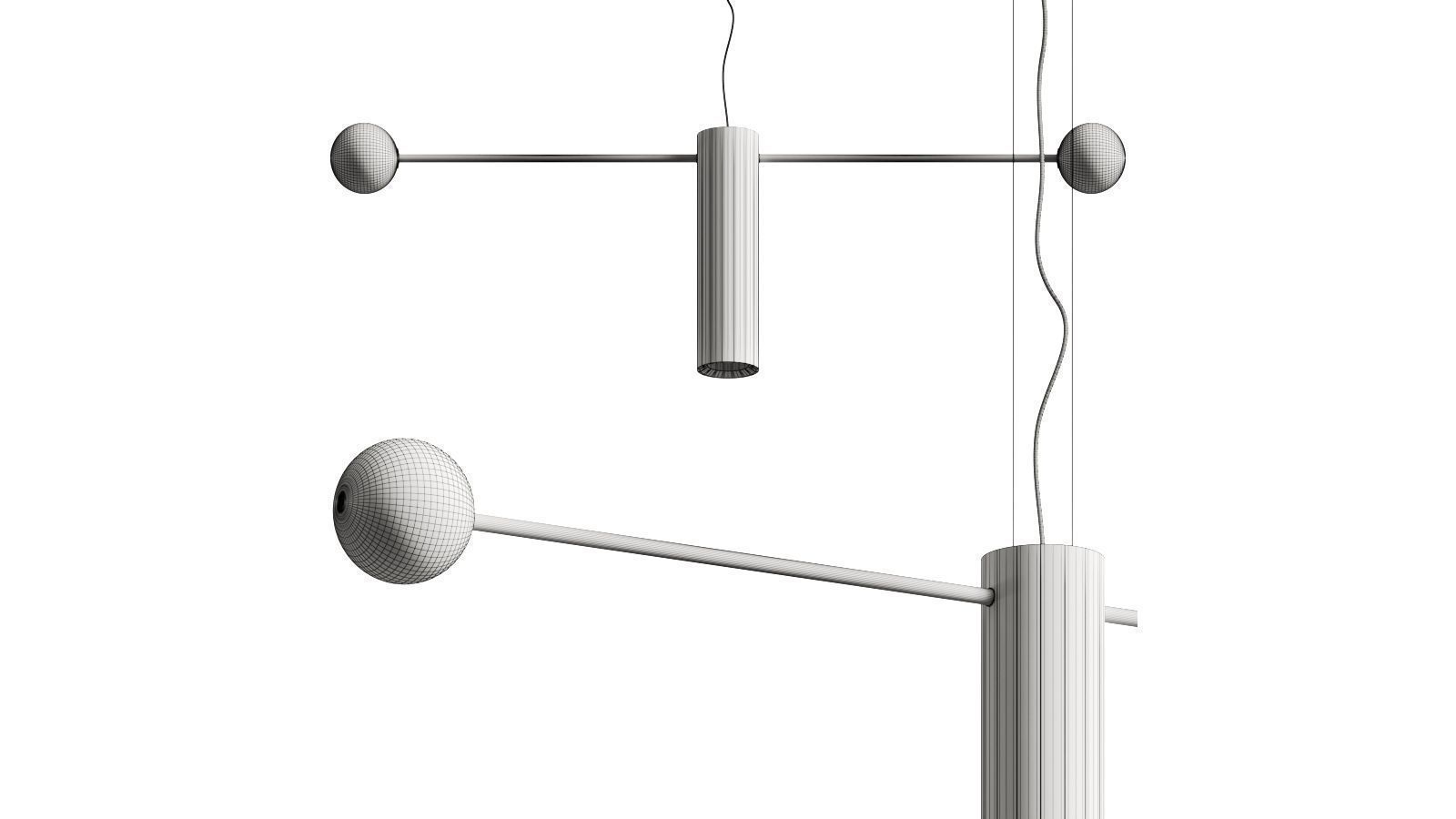 Asaf Weinbroom Scarecrow Pendant Lamp 3D model_2