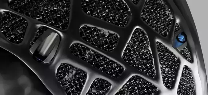 Trabecular titanium prosthesis