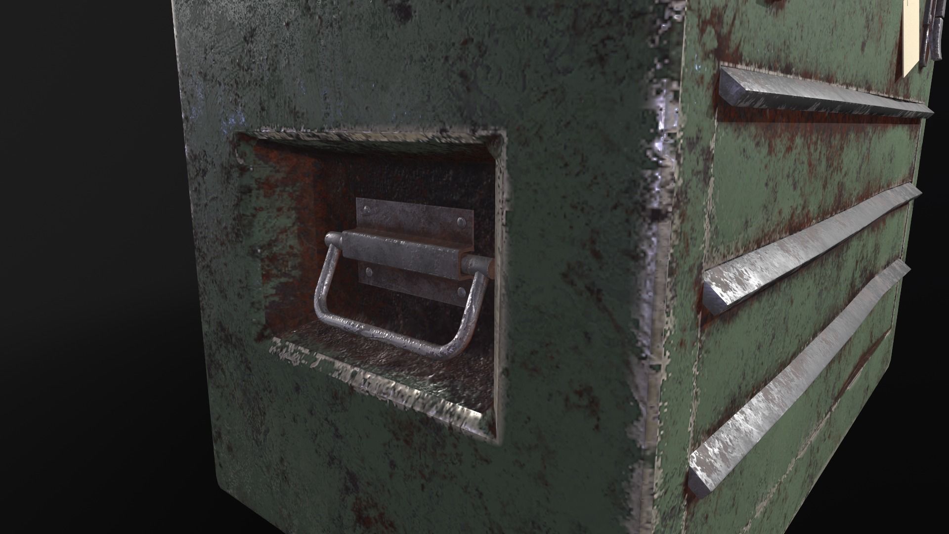 Tool Box Low-poly 3D model_8