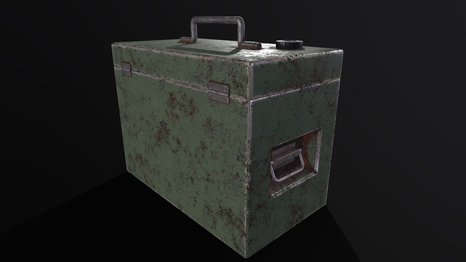 Tool Box Low-poly 3D model_6
