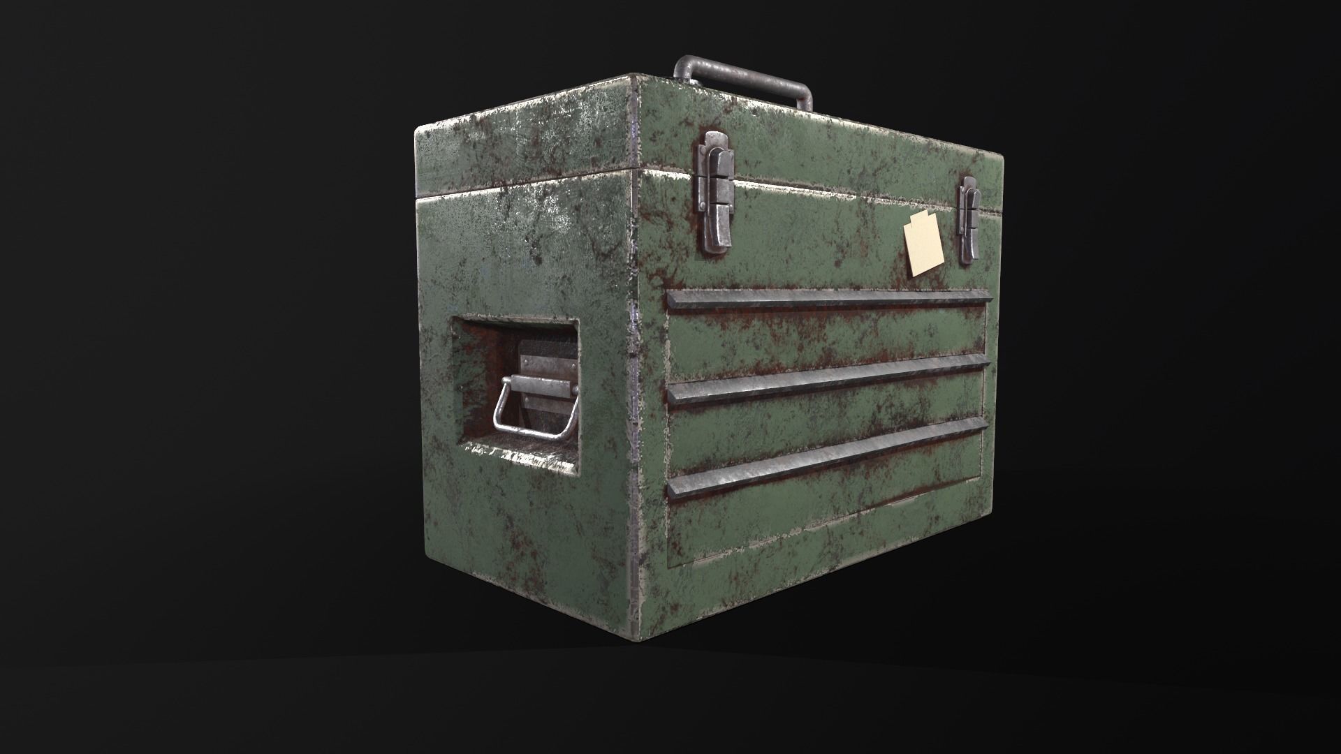 Tool Box Low-poly 3D model_3