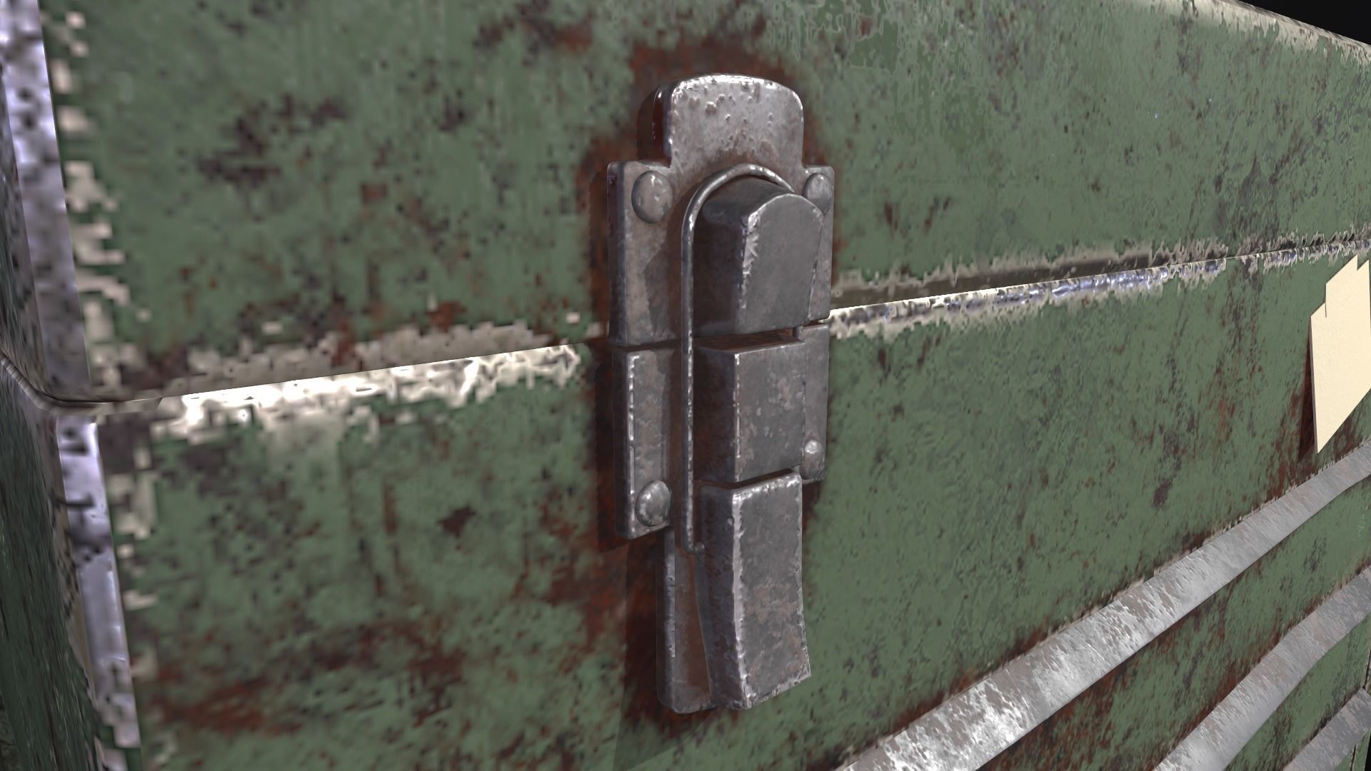 Tool Box Low-poly 3D model_7