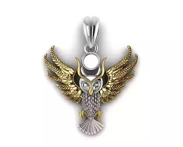 Owl pendant