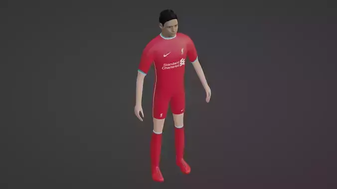 Soccer Player - Liverpool