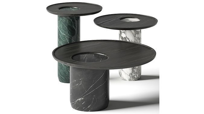 Wewood Lago Coffee and Side Tables 3D model