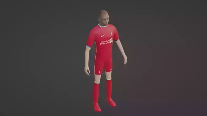 Soccer Player - Liverpool