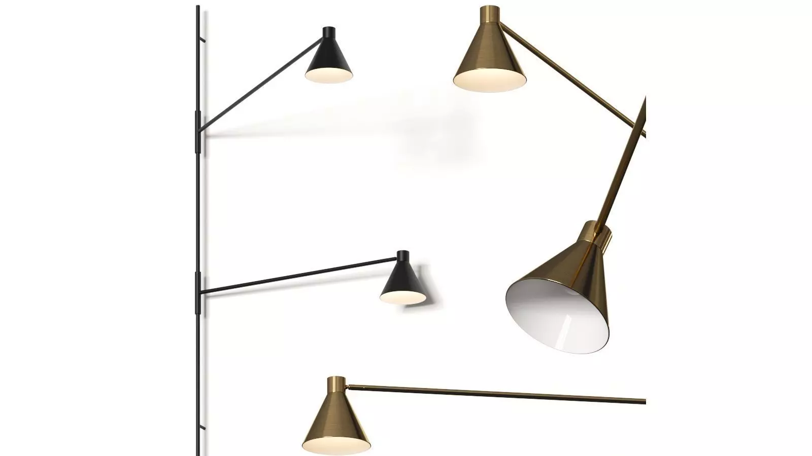 De Padova Nota Wall Lamp 3D model_0