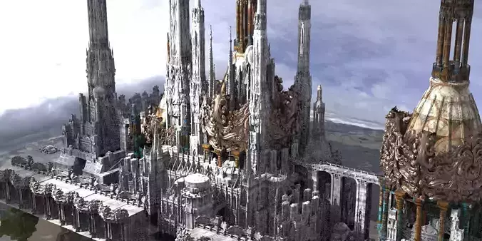 Palace Golden glory Tower Collection Kit bash