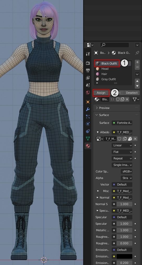 Harmonizer - Fortnite Low-poly 3D model_12