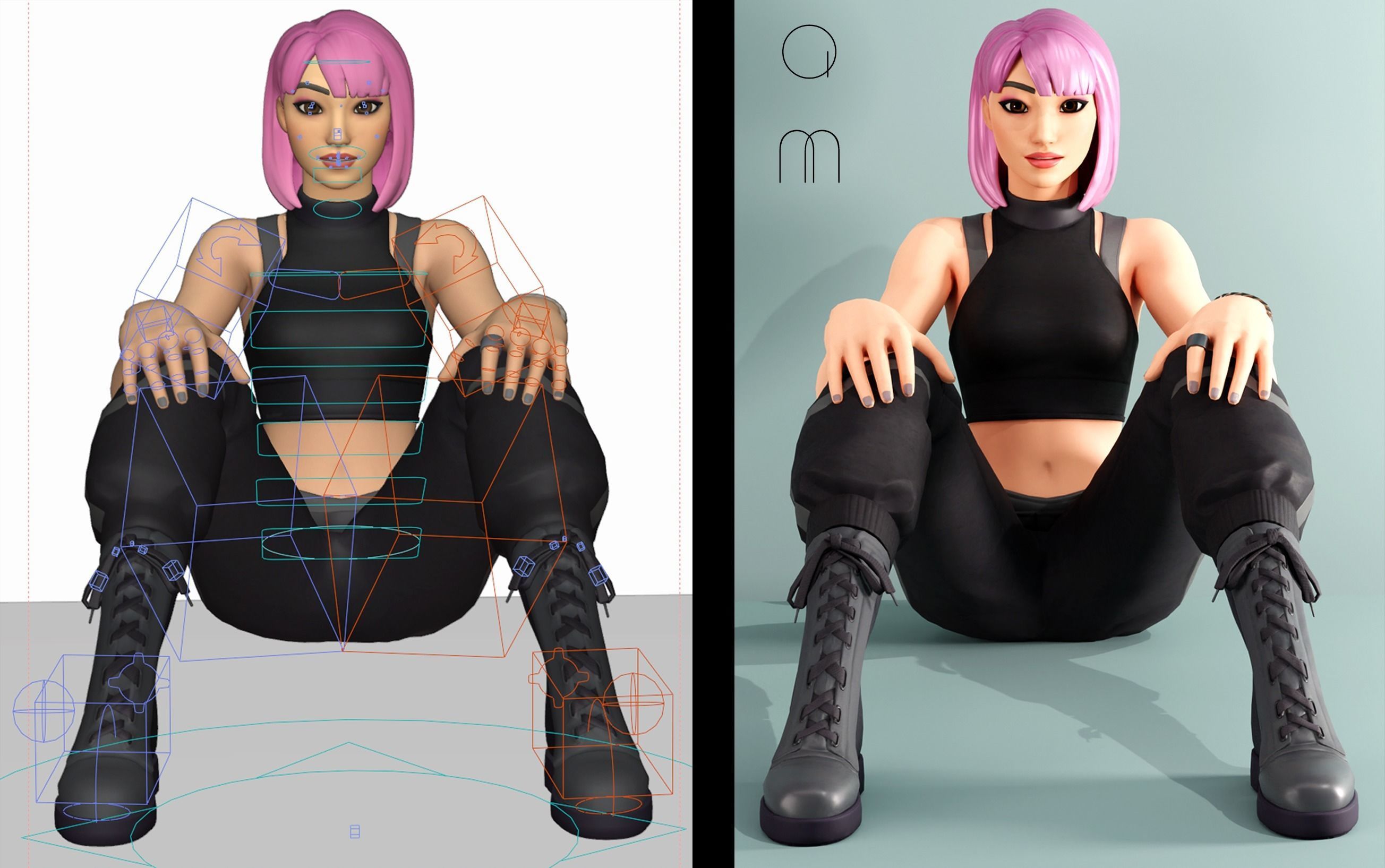 Harmonizer - Fortnite Low-poly 3D model_3