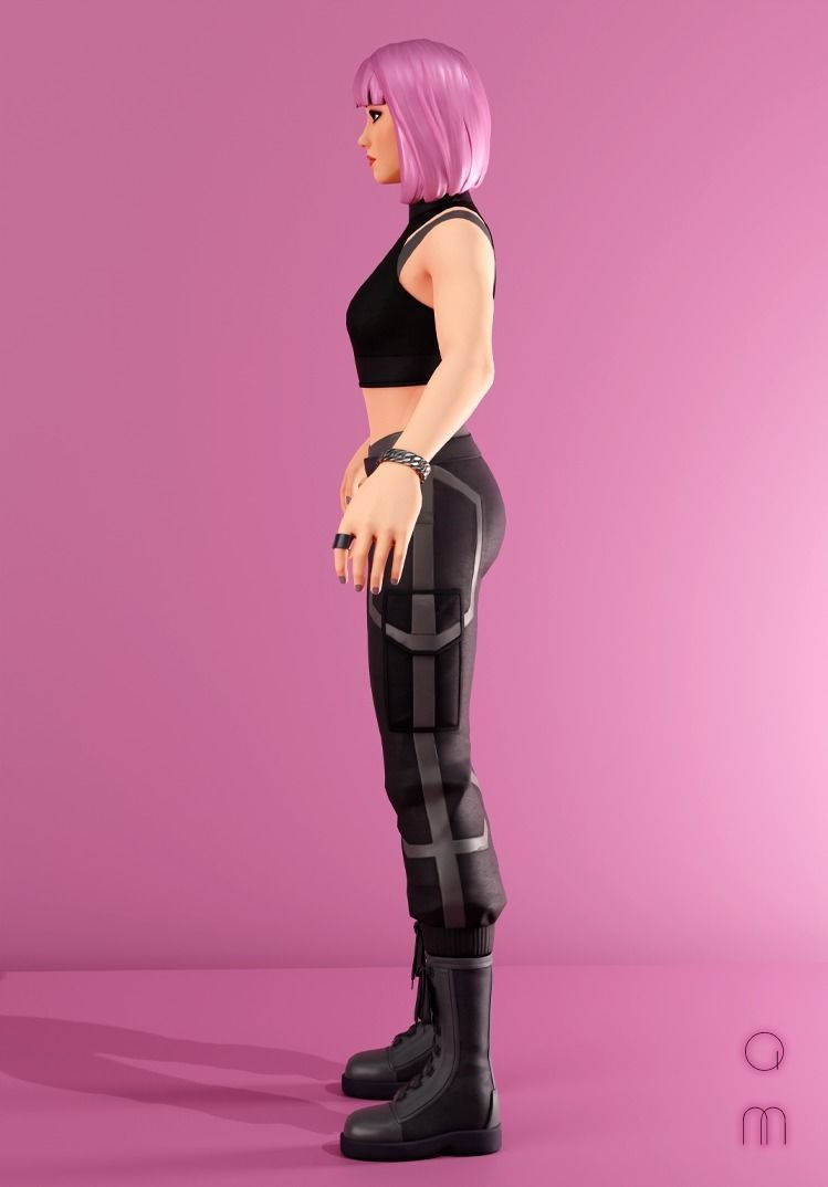 Harmonizer - Fortnite Low-poly 3D model_5