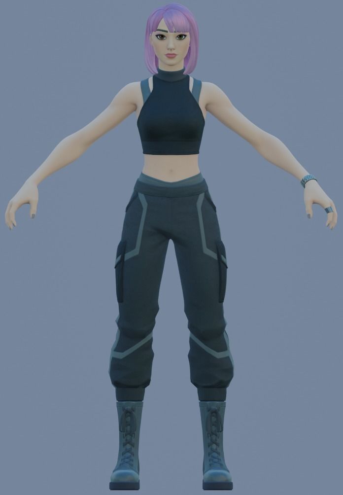 Harmonizer - Fortnite Low-poly 3D model_17