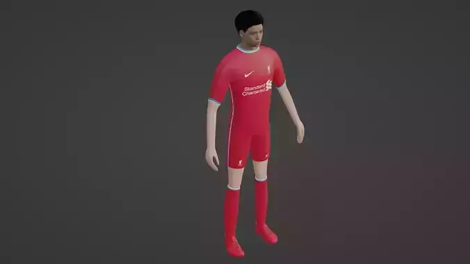 Soccer Player - Liverpool