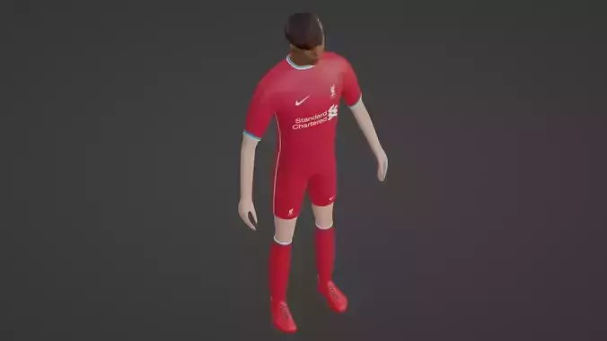 Soccer Player - Liverpool