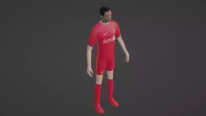 Soccer Player - Liverpool