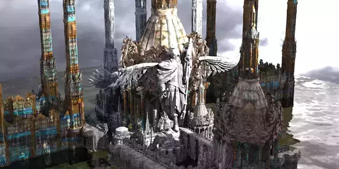 High Emperor God King Palace Kit bash 