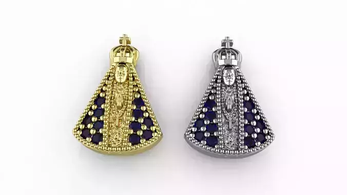 Nossa senhora aparecida  Our Lady Stl 3D print model