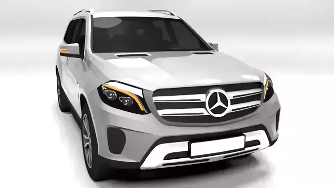 MERCEDES GLS 2016 LOWPOLY