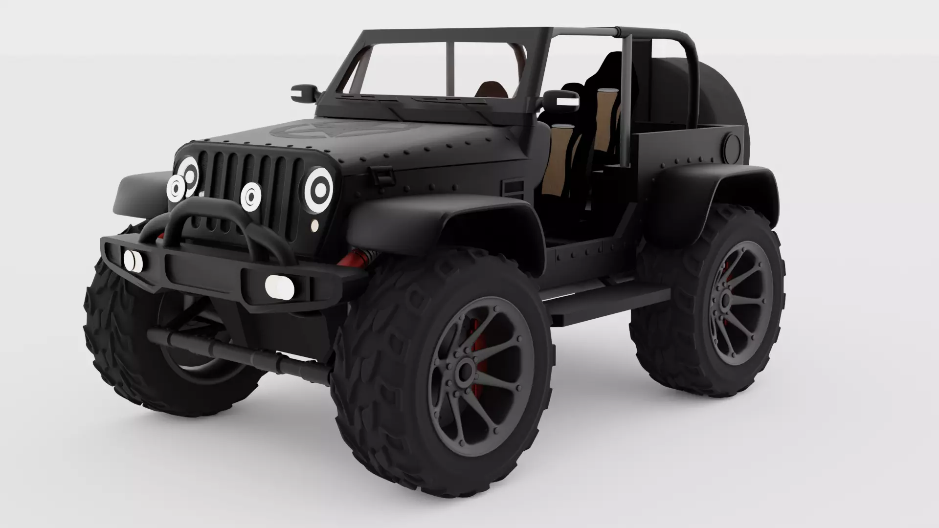 Jeep car Free 3D model