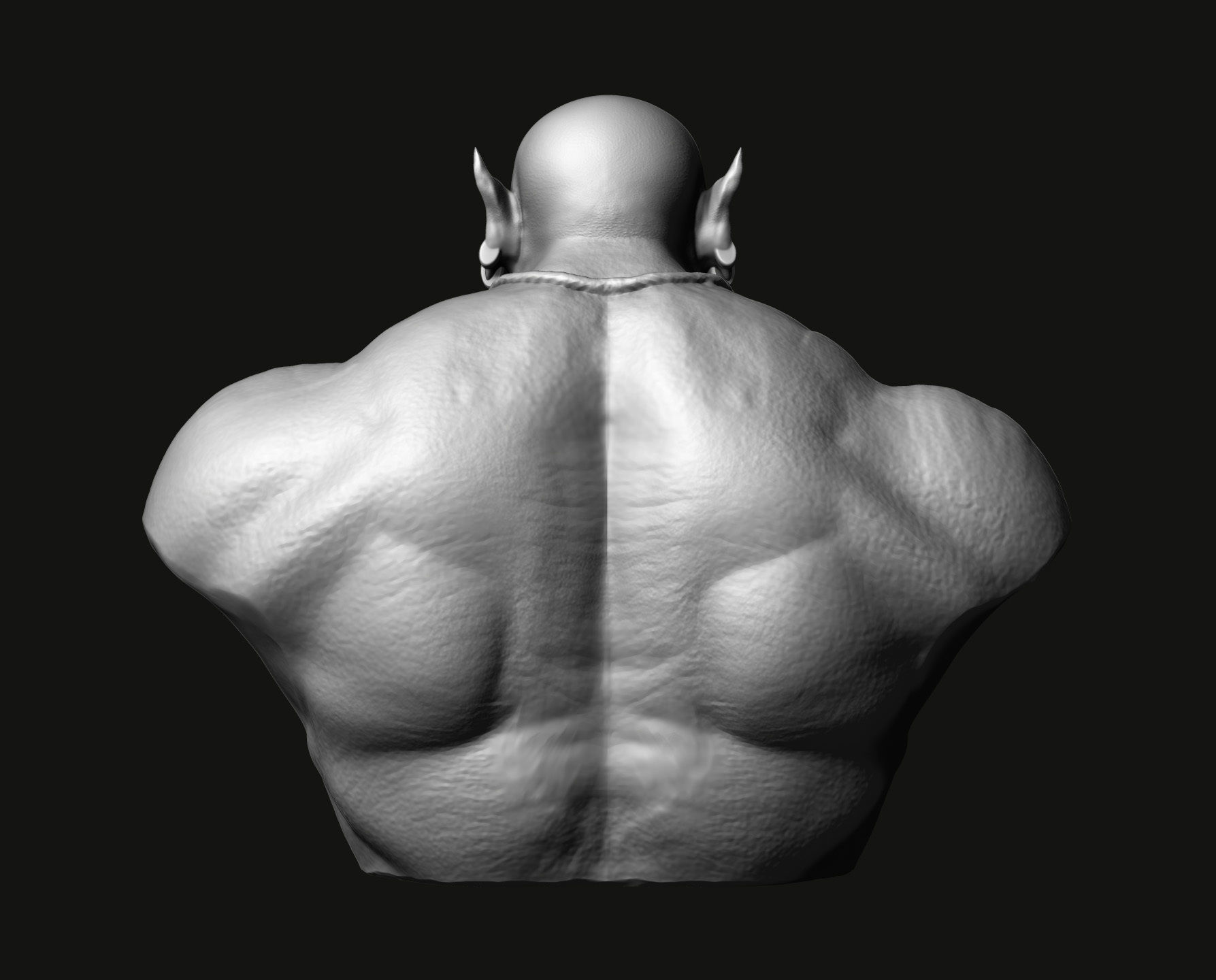 Garrosh Hellscream Bust 3D print model 3D model 3D printable | CGTrader