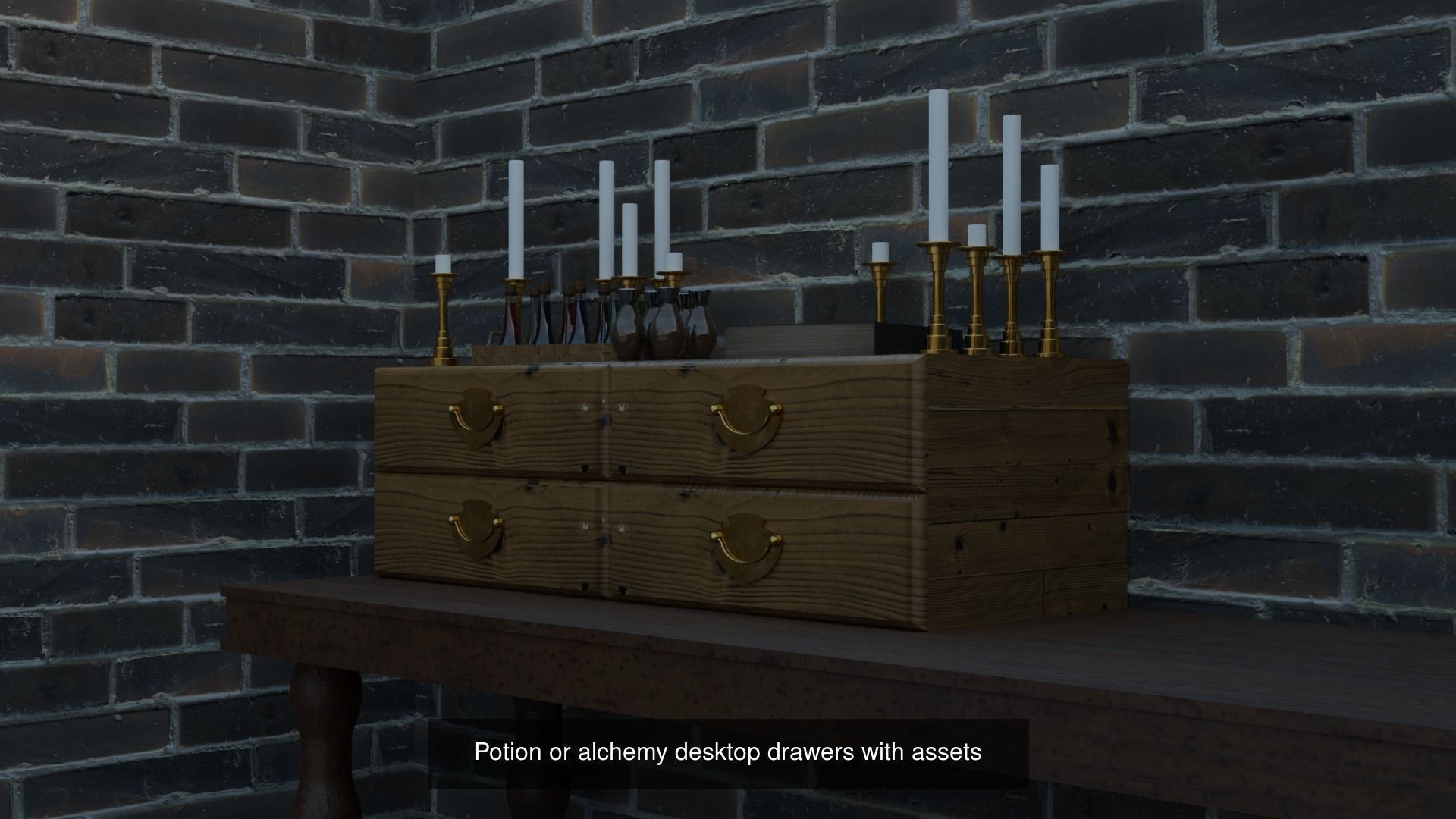 Fantasy Scenes 3D Model Collection_7