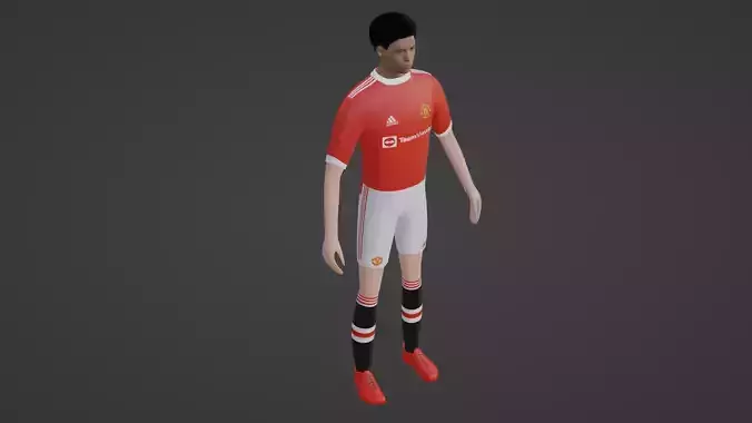 Soccer Player - Manchester United