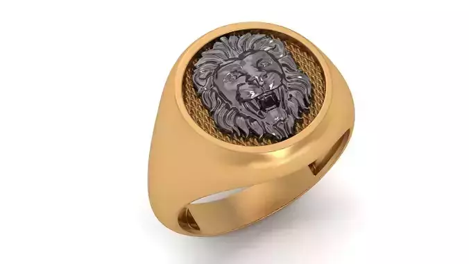 Organic Lion Ring