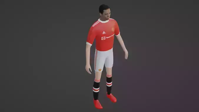 Soccer Player - Manchester United