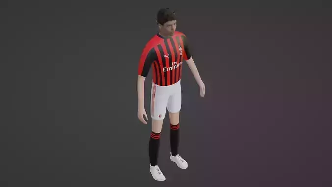 Soccer Player - Milan