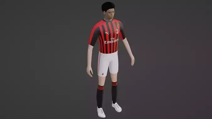 Soccer Player - Milan