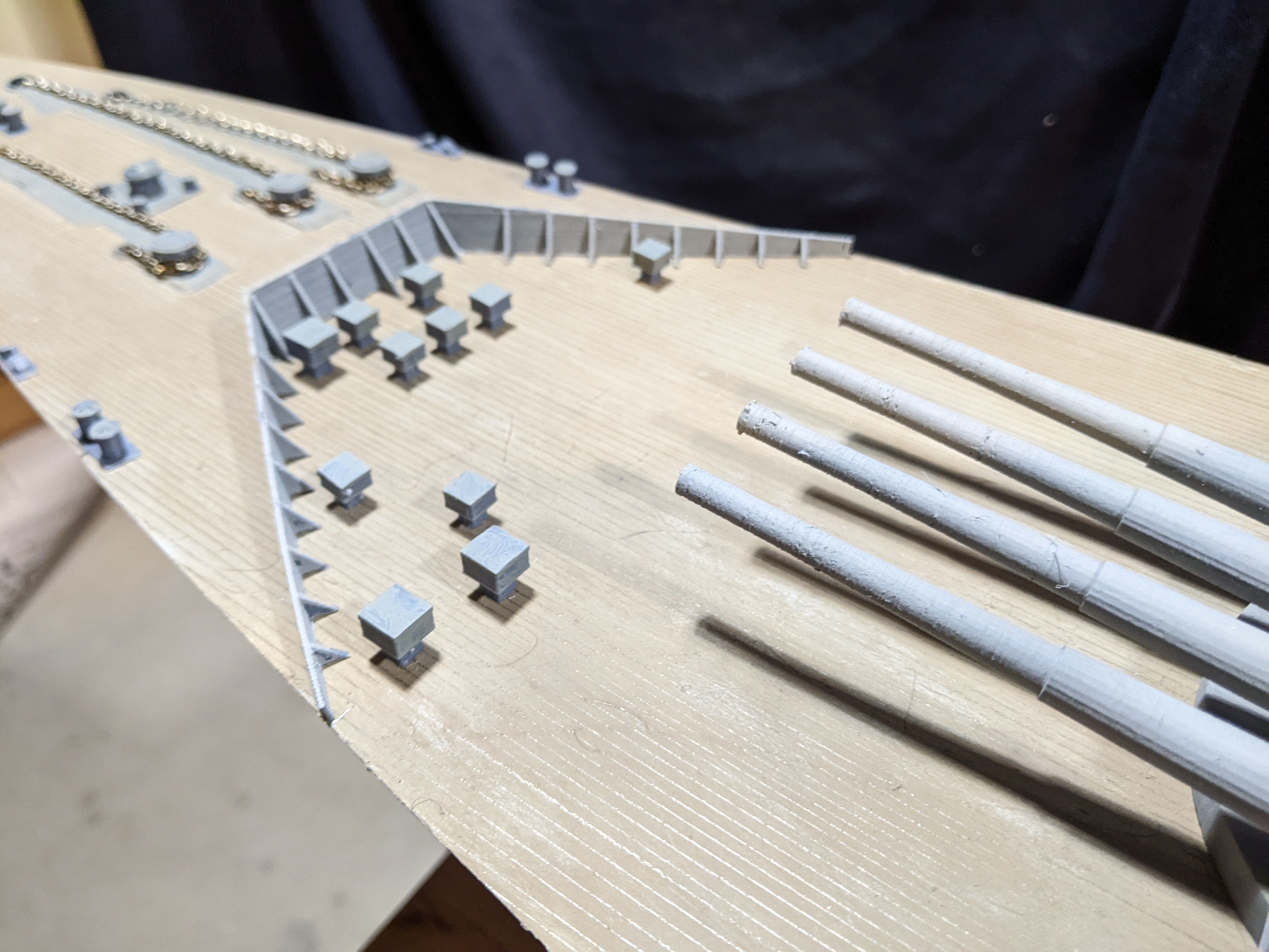 1 144 King George V Class Battleship 3D print model_11