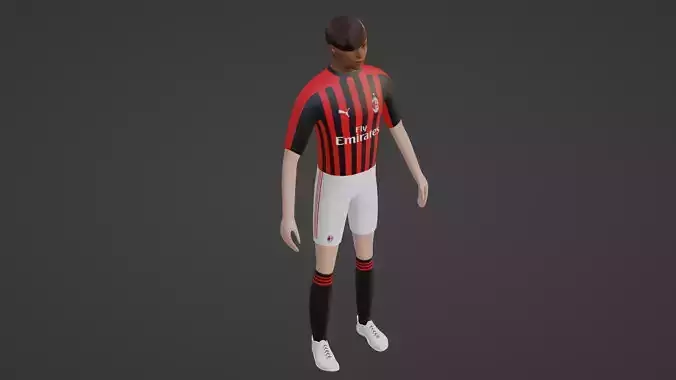 Soccer Player - Milan