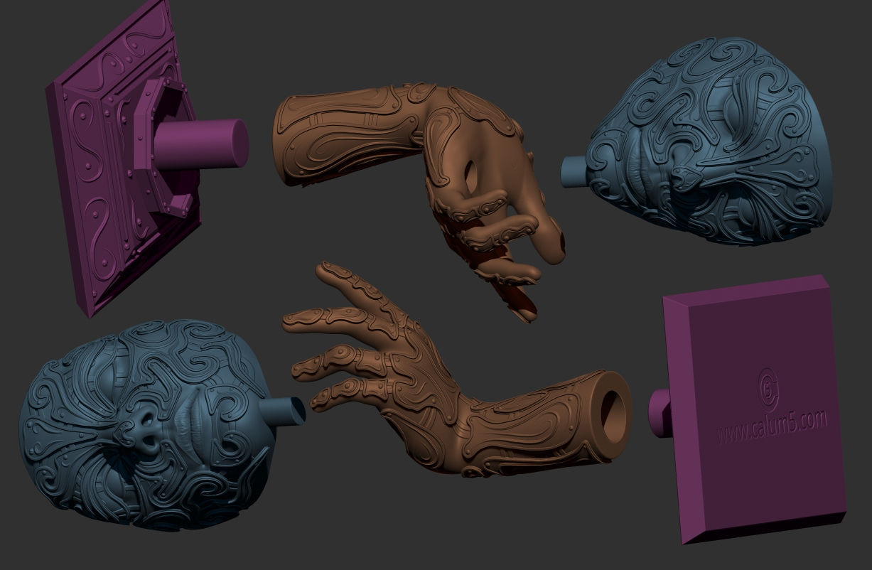 Contemplator 3D print model_6