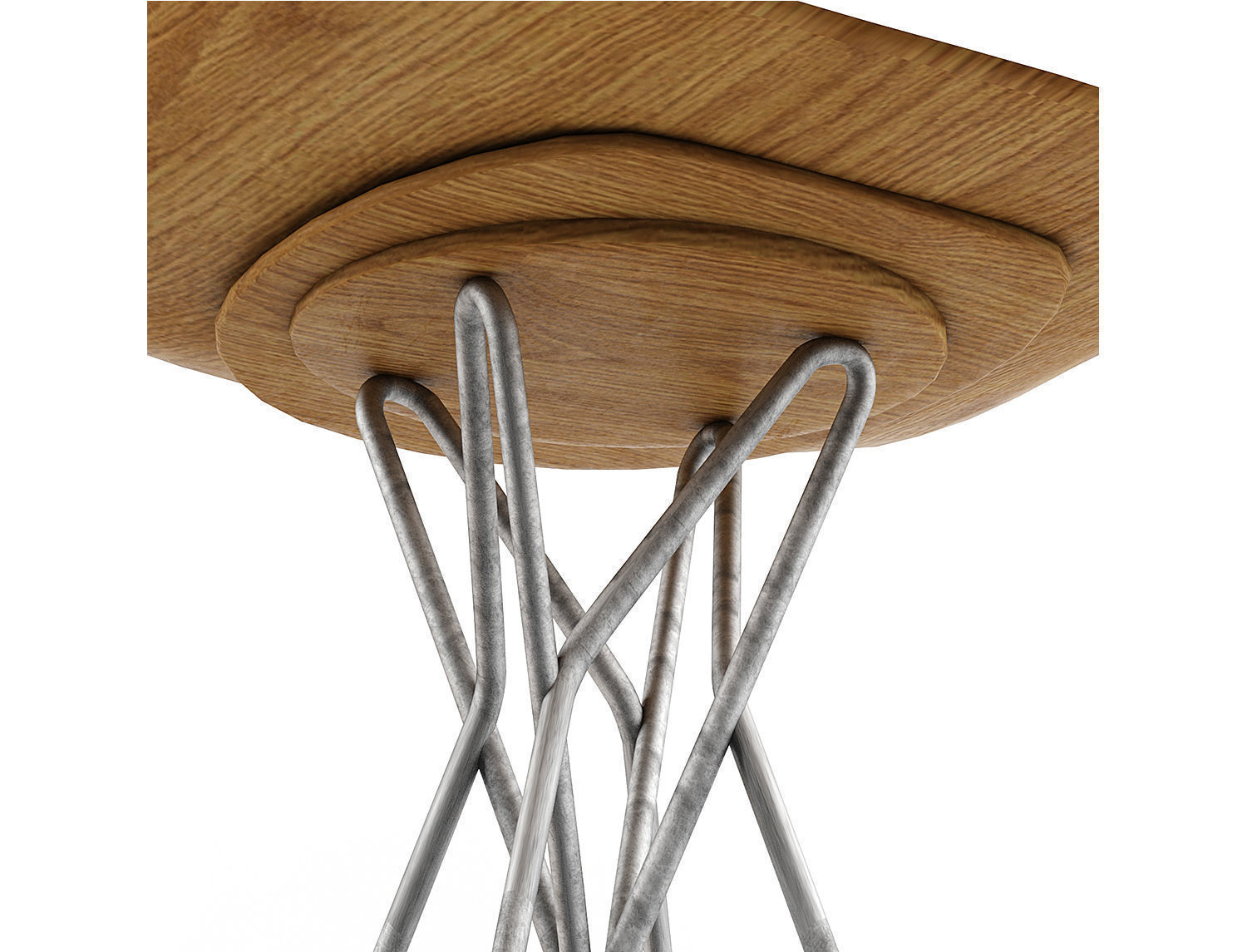 Harmony Chair designed Rodrigo Torres Low-poly Low-poly 3D model_3