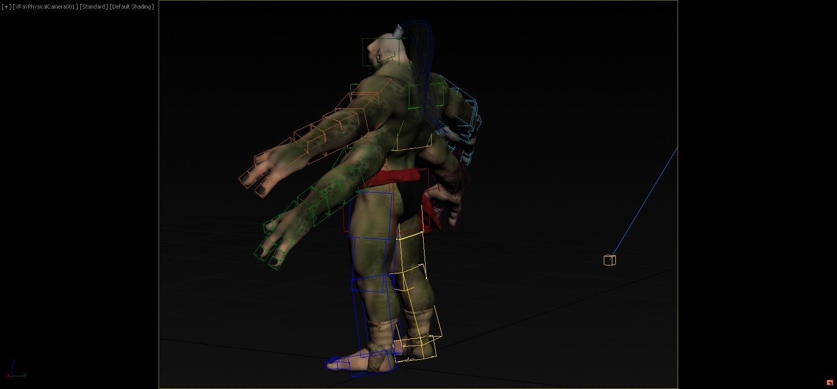 GORO FAN REMAKE 3D model_6